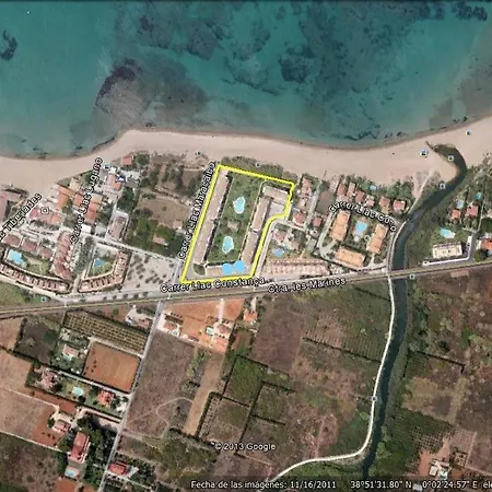 アパート Urbanizacion En Primera Linea De Playa *